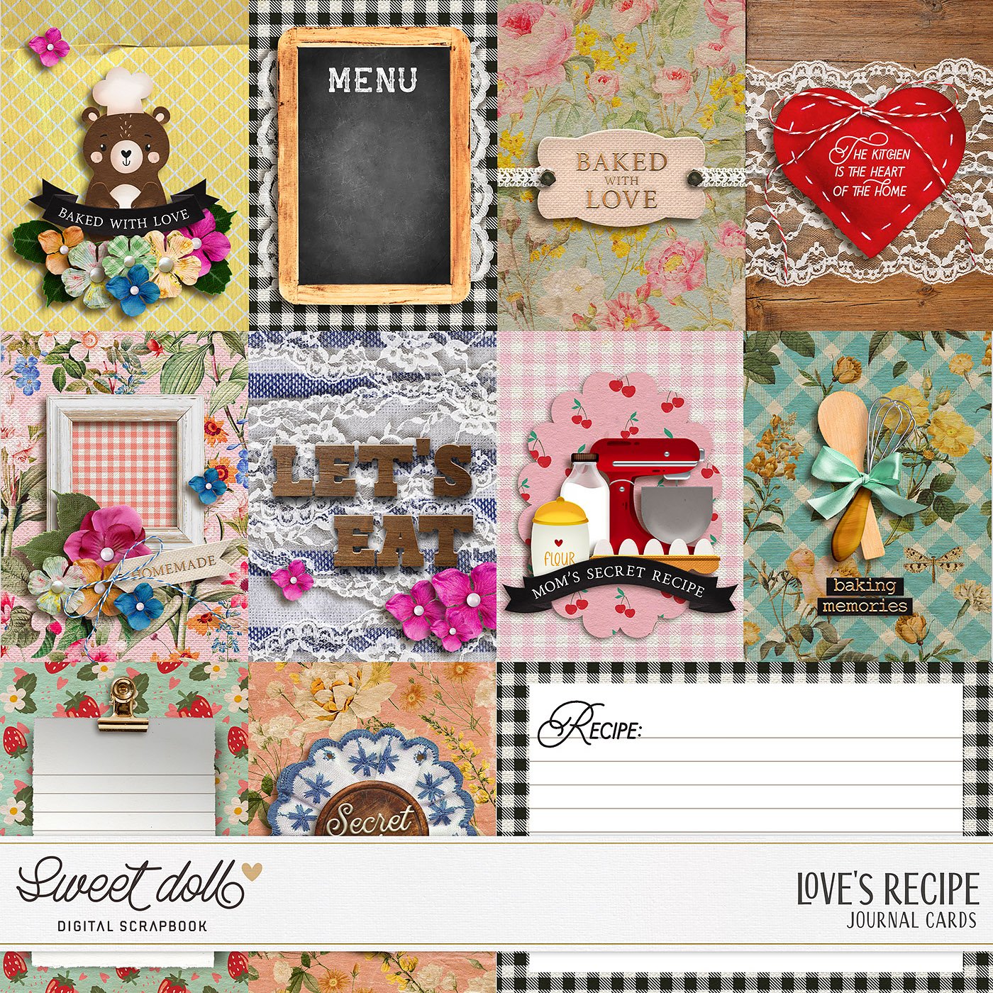 Love's Recipe {cards}