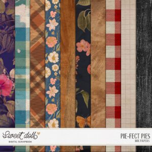 Pie-fect Pies {mix papers}