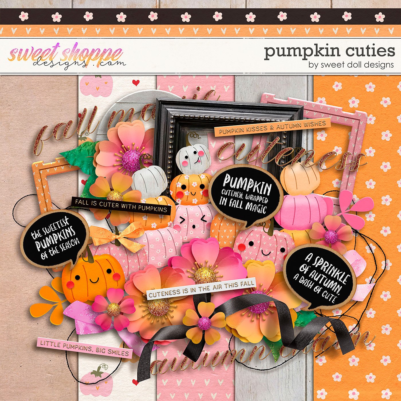 Pumpkin Cuties {mini kit}