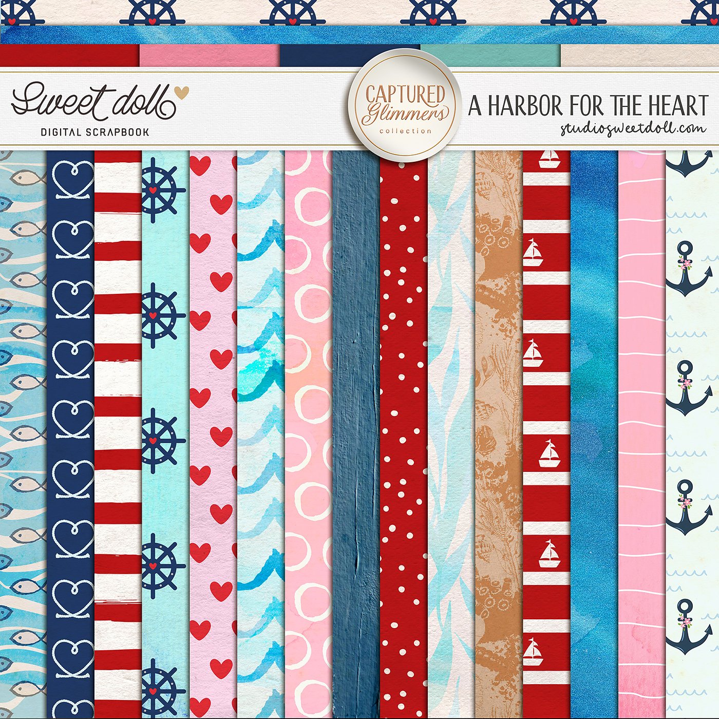 Captured Glimmers: A Harbor for the Heart {papers}