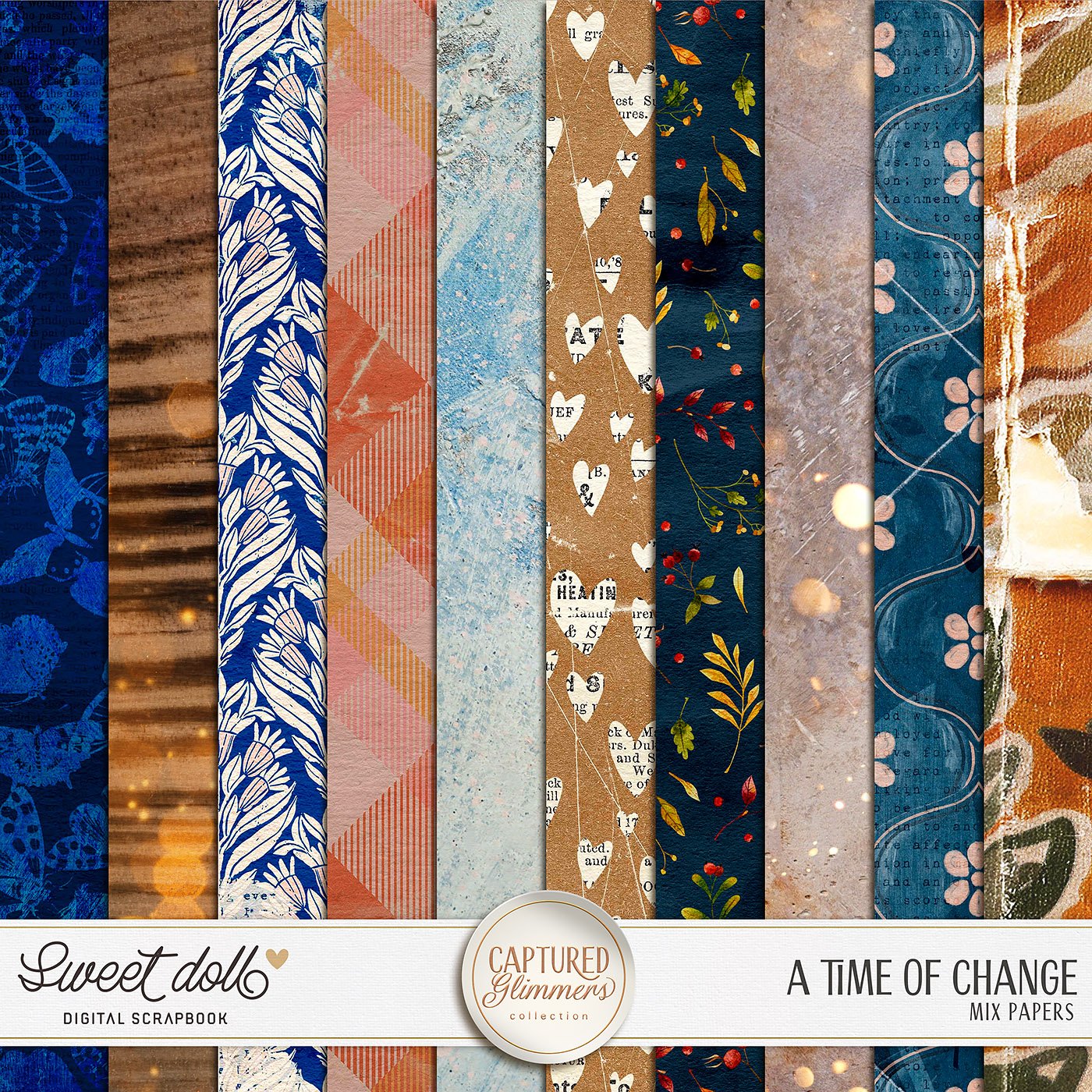 Captured Glimmers: A Time of Change {mix papers}