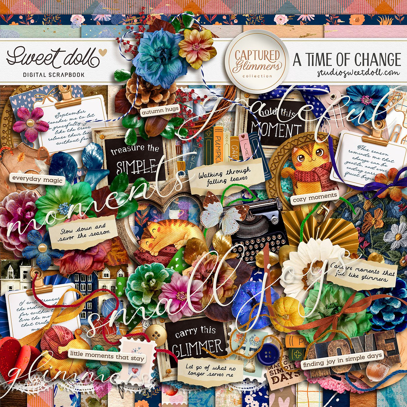 Captured Glimmers: A Time of Change {full kit}