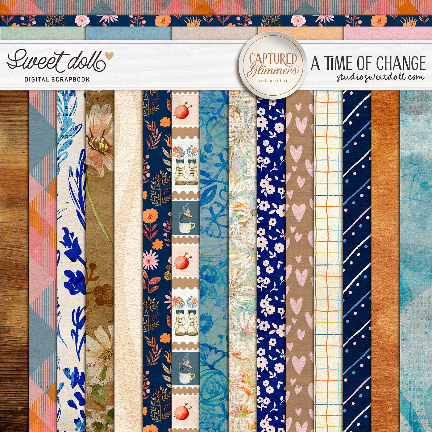 Captured Glimmers: A Time of Change {papers}