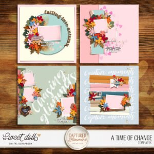 Captured Glimmers: A Time of Change {templates}