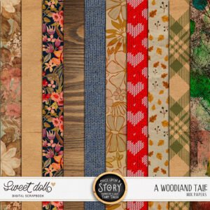 Once Upon a Story: A Woodland Tale {mix papers}
