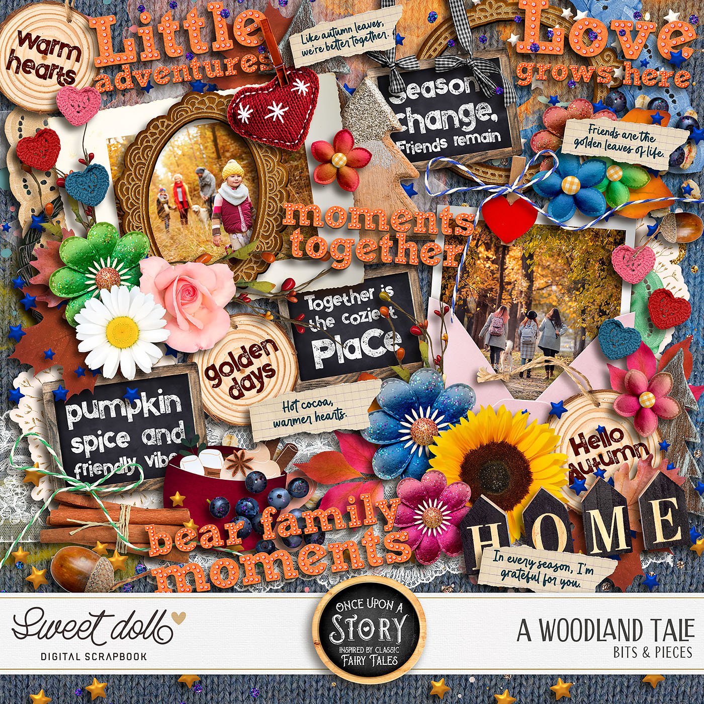 Once Upon a Story: A Woodland Tale {bits & pieces}