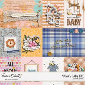 Nana's Baby Love {cards}