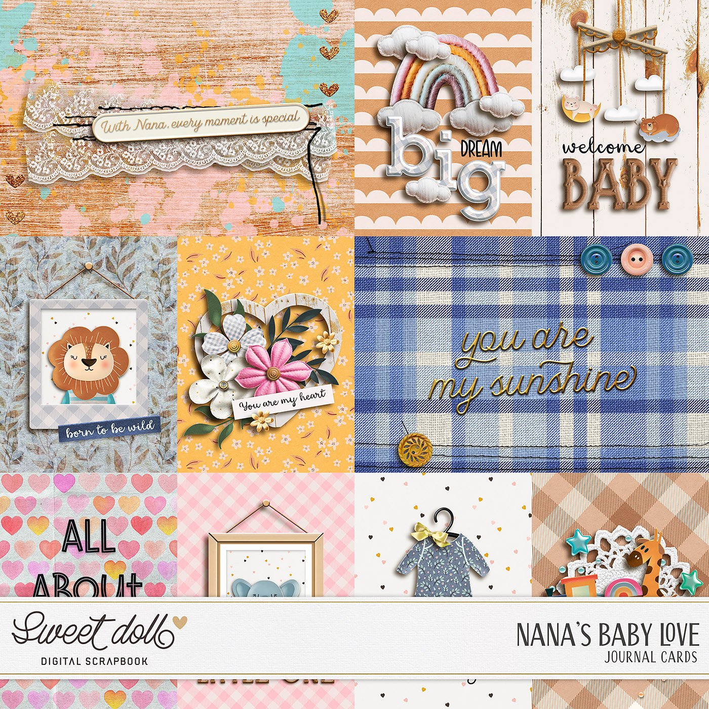 Nana's Baby Love {cards}