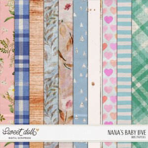 Nana's Baby Love {mix papers}