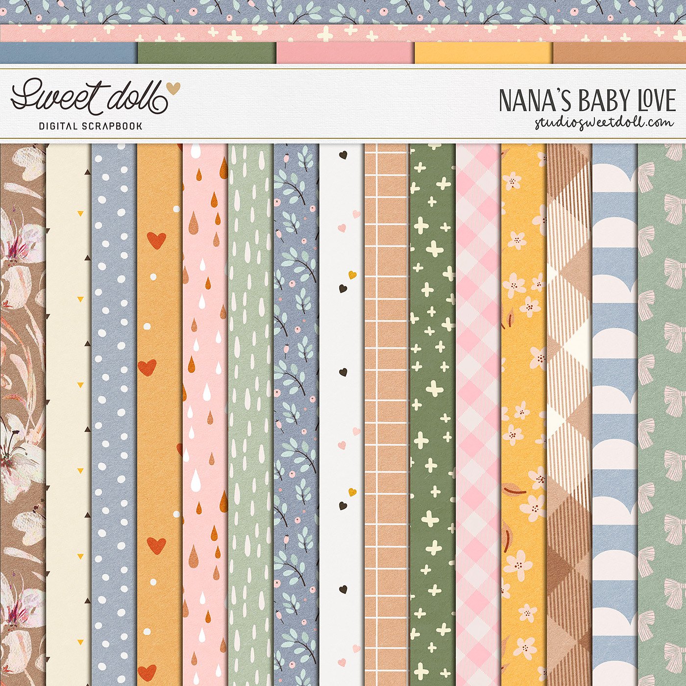Nana's Baby Love {papers}