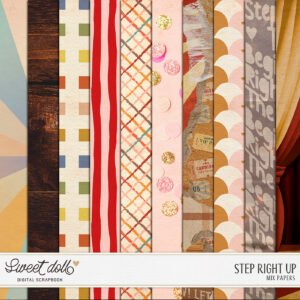 Step Right Up {mix papers}
