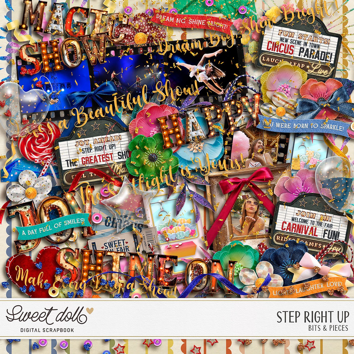 Step Right Up {bits & pieces}
