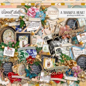 Captured Glimmers: A Thankful Heart {full kit}