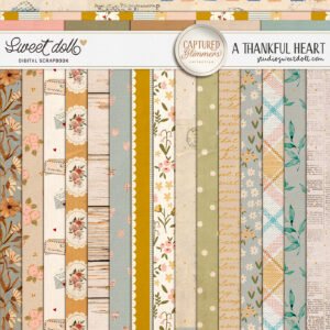 Captured Glimmers: A Thankful Heart {papers}