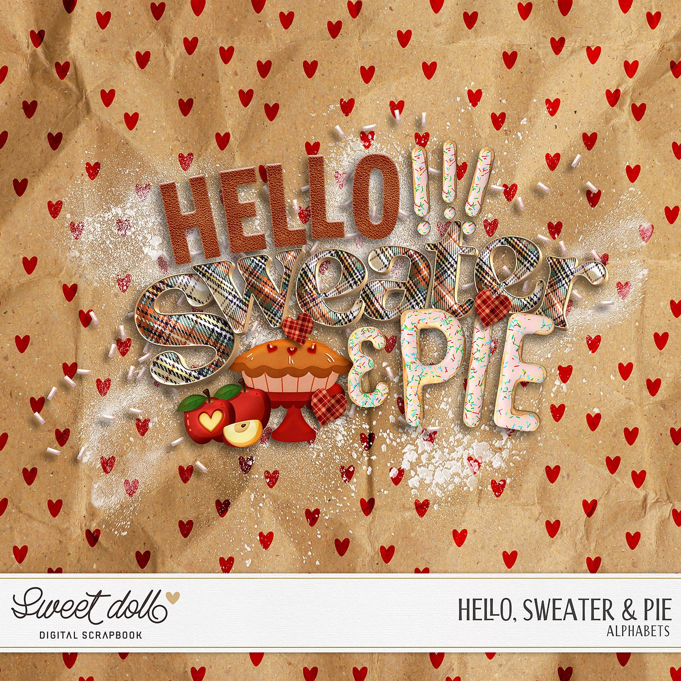 Hello, Sweater & Pie {alphas}
