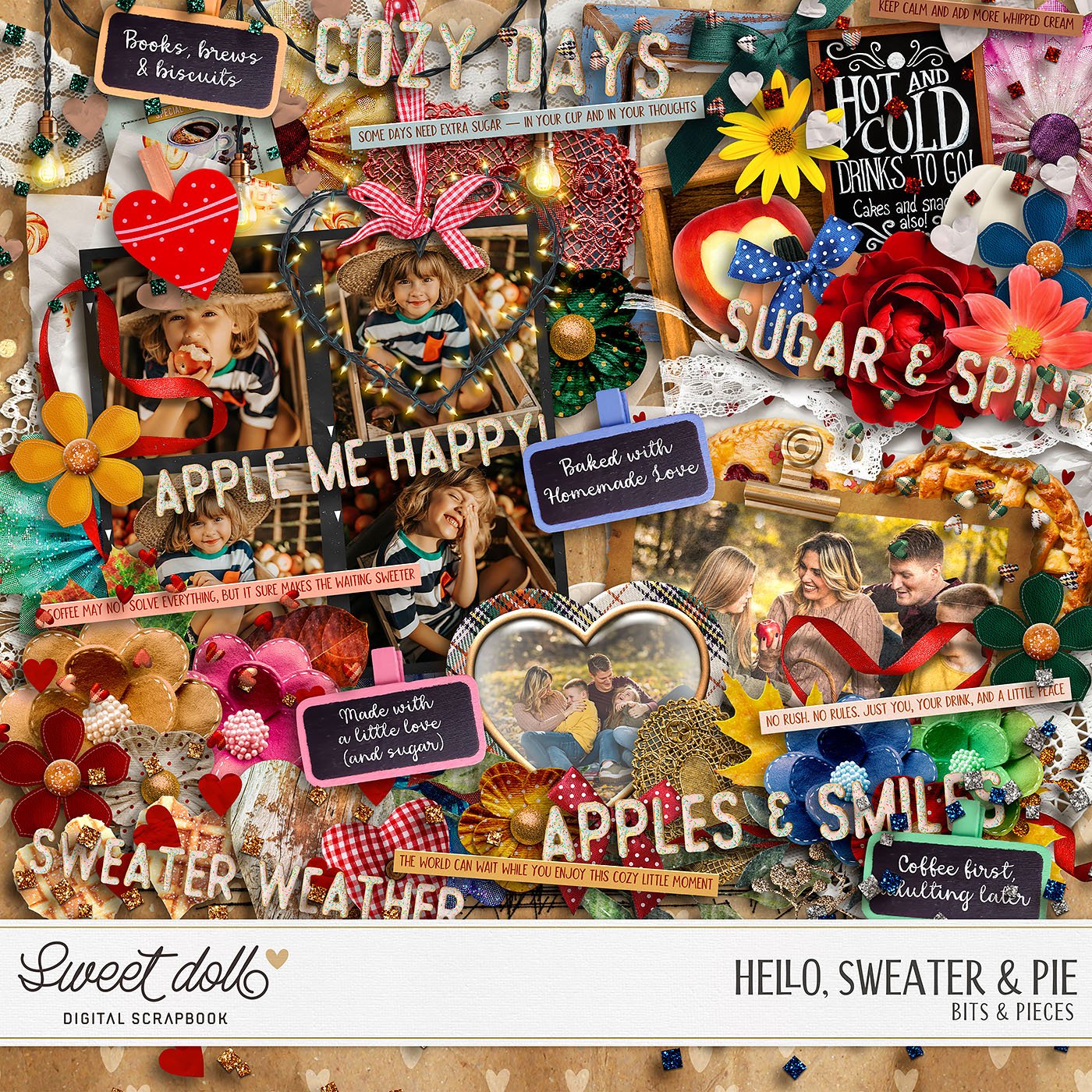 Hello, Sweater & Pie {bits & pieces}
