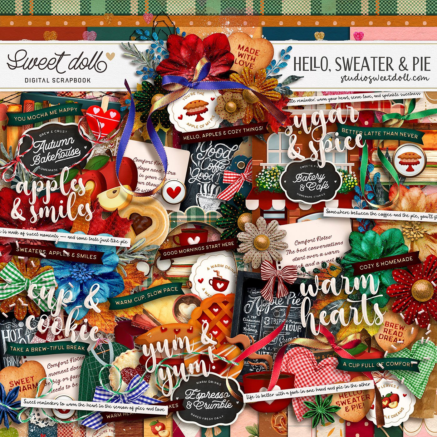 Hello, Sweater & Pie {full kit}