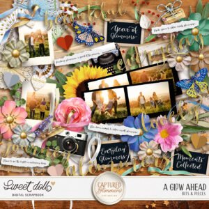 Captured Glimmers: A Glow Ahead {bits & pieces}
