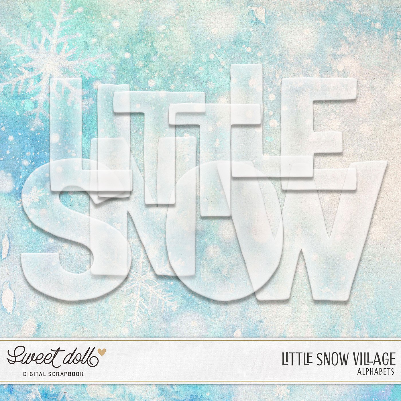 Little Snow Village {alpha free}