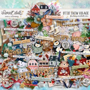 Little Snow Village {elements}