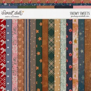 Snowy Sweets {papers}