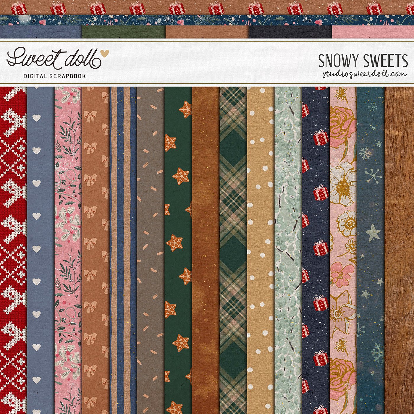 Snowy Sweets {papers}