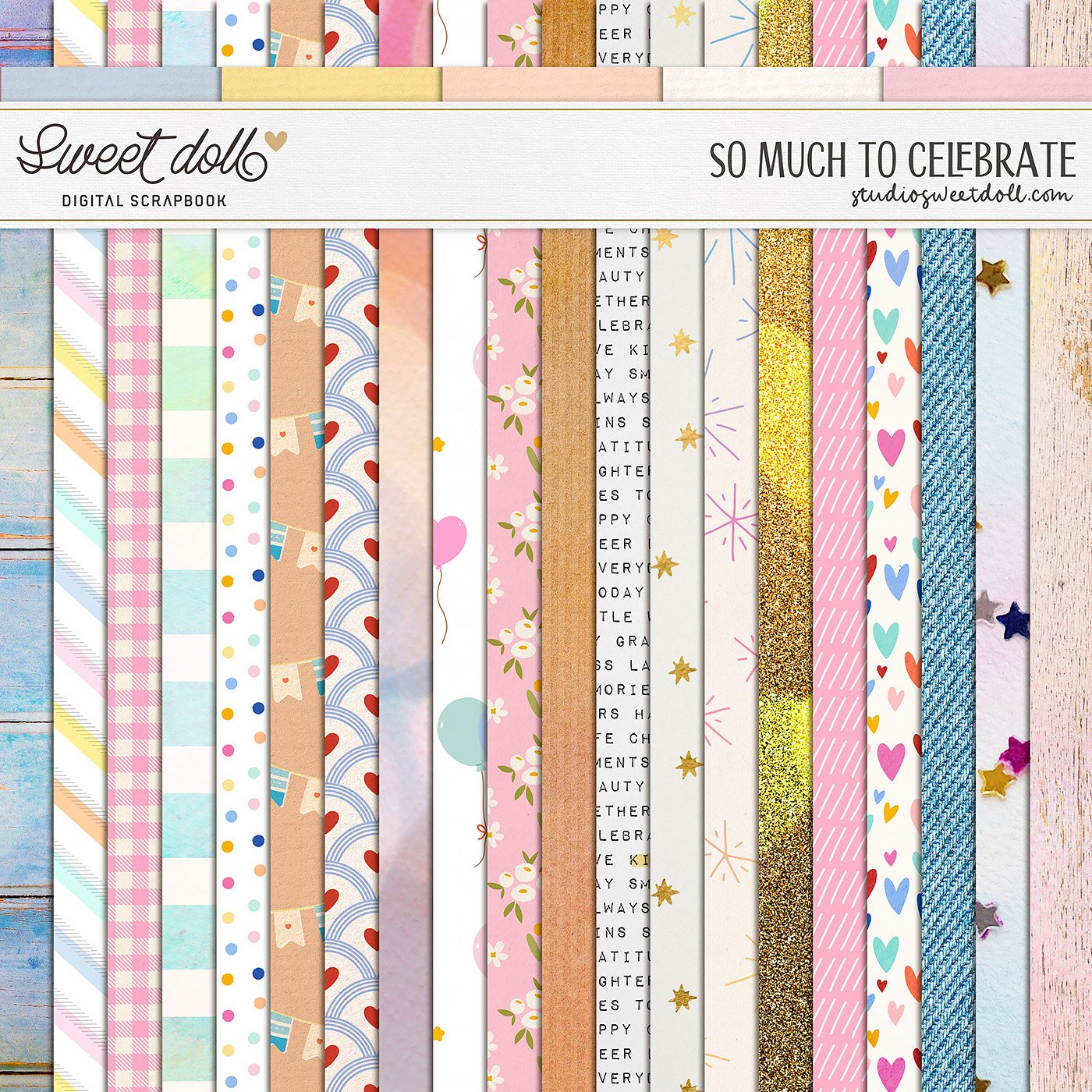 So Much to Celebrate {papers}