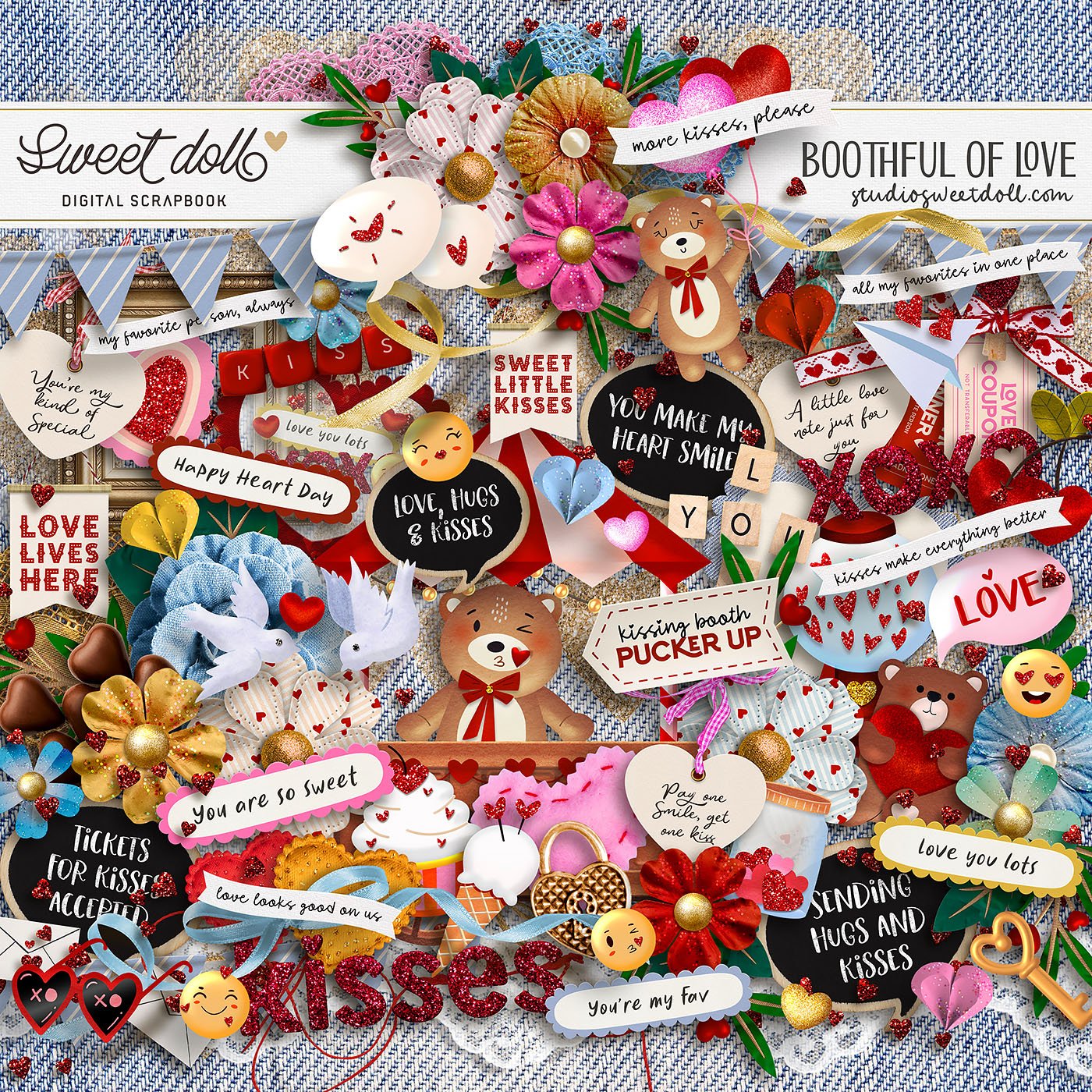 Boothful of Love {elements}