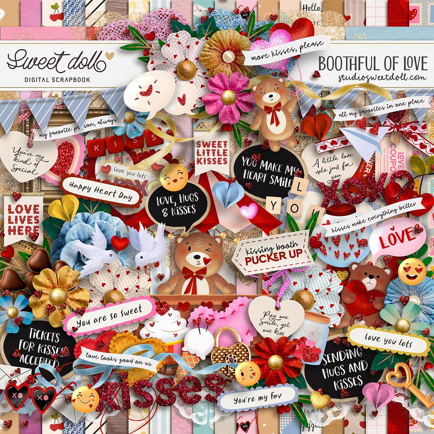 Boothful of Love {full kit}