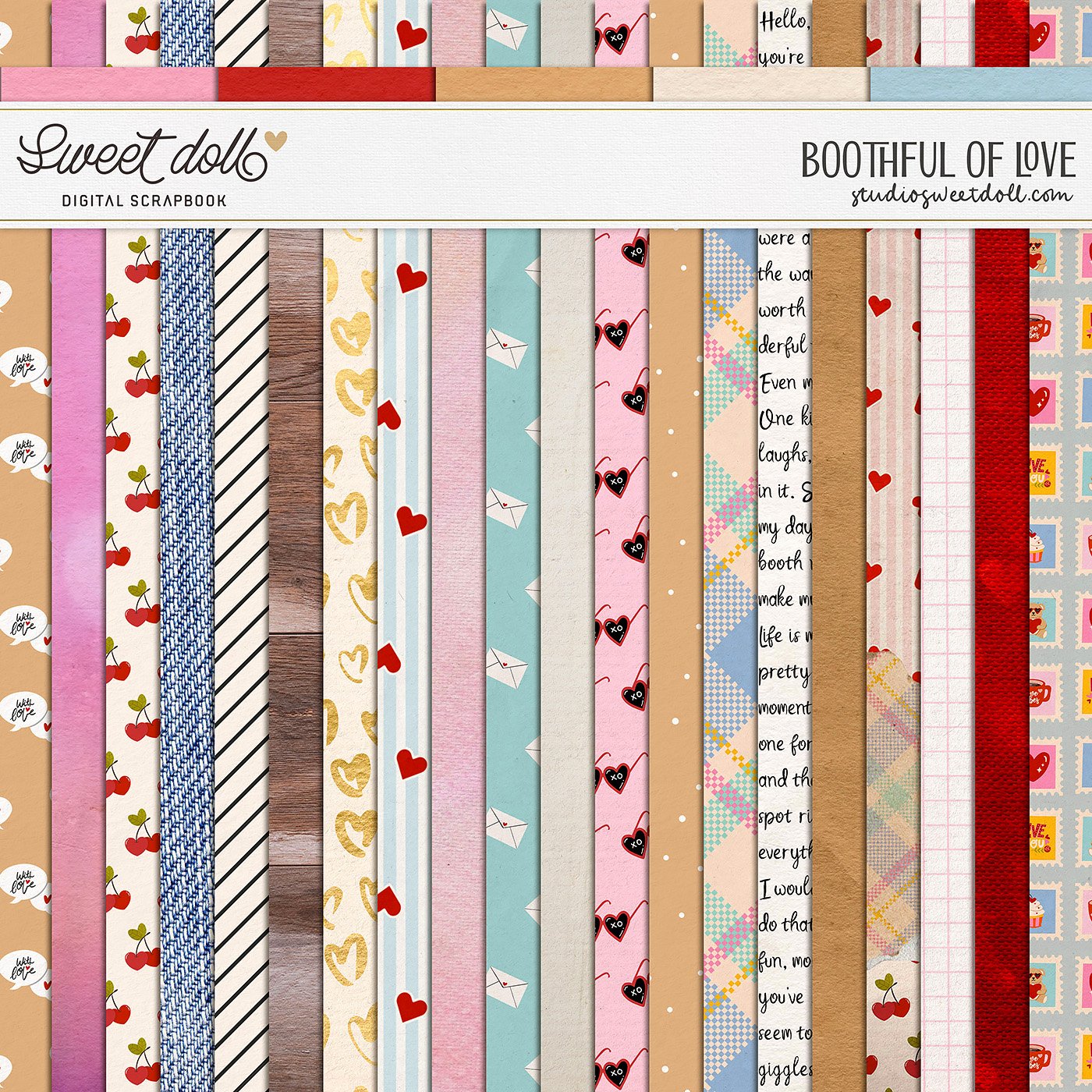 Boothful of Love {papers}