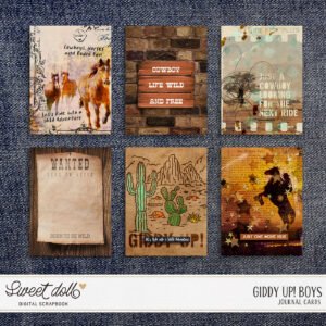 Giddy Up! Boys {cards}