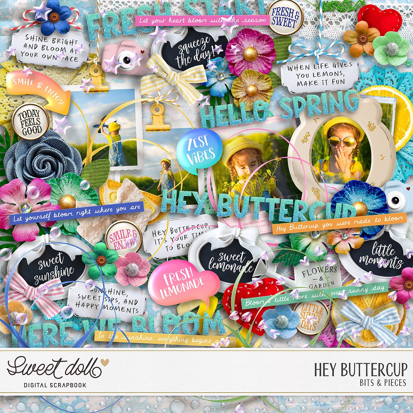 Hey Buttercup {bits & pieces}