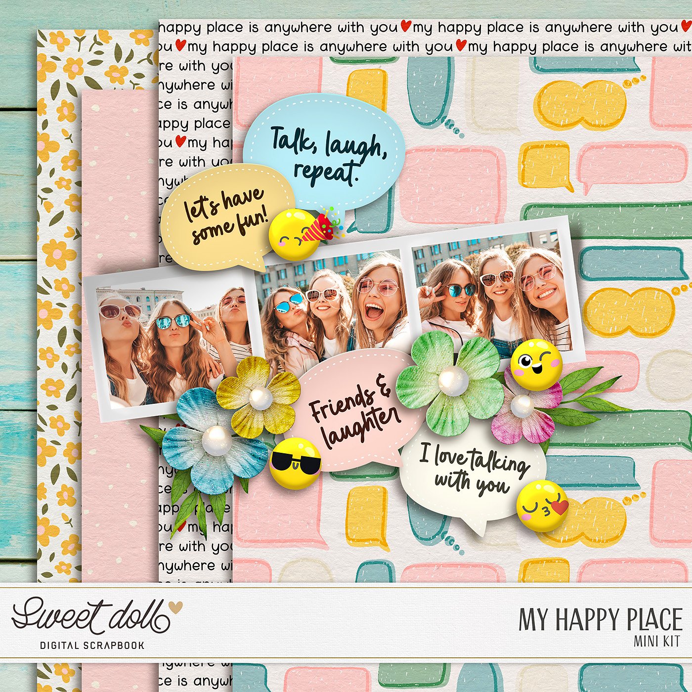 My Happy Place {freebie}