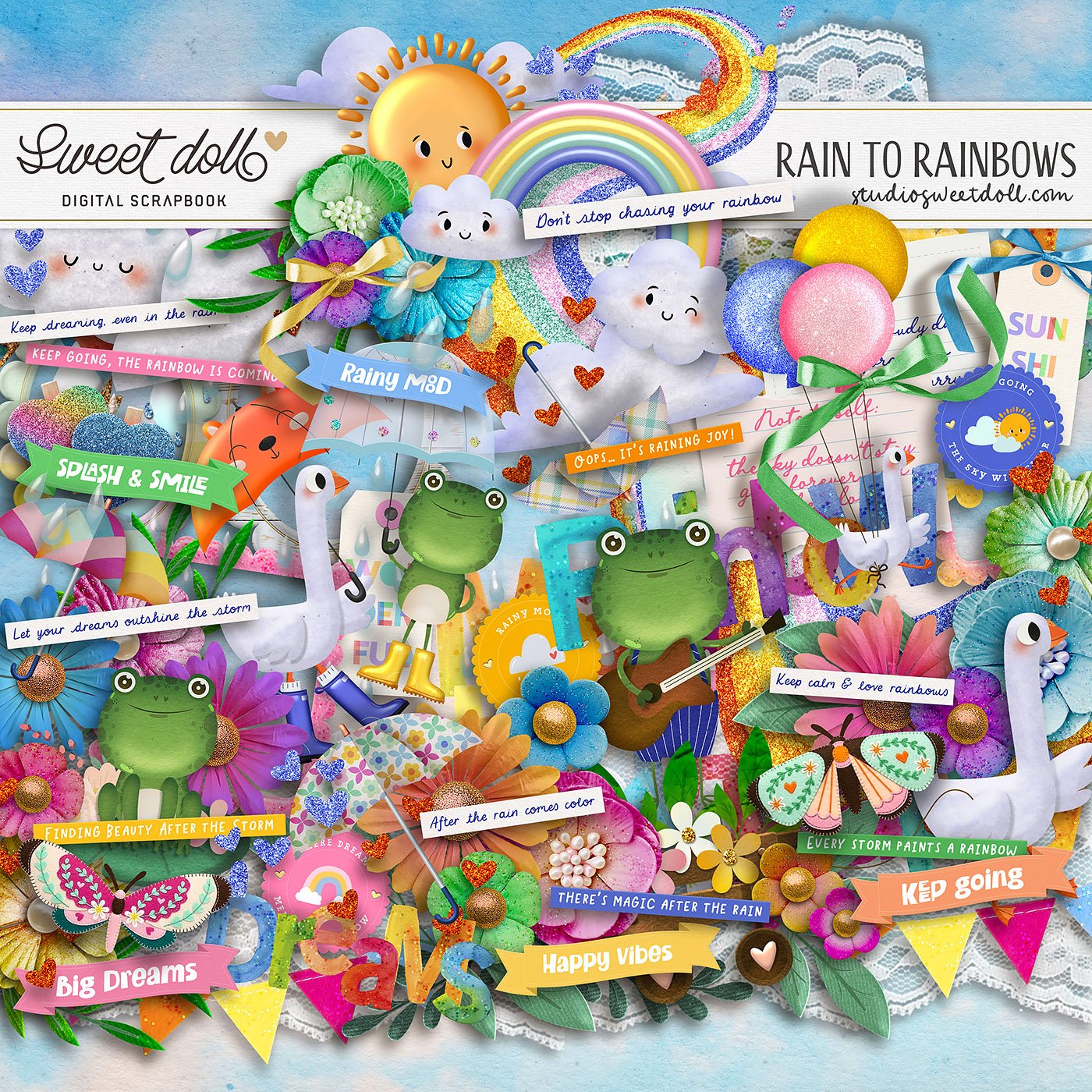 Rain to Rainbows {elements}