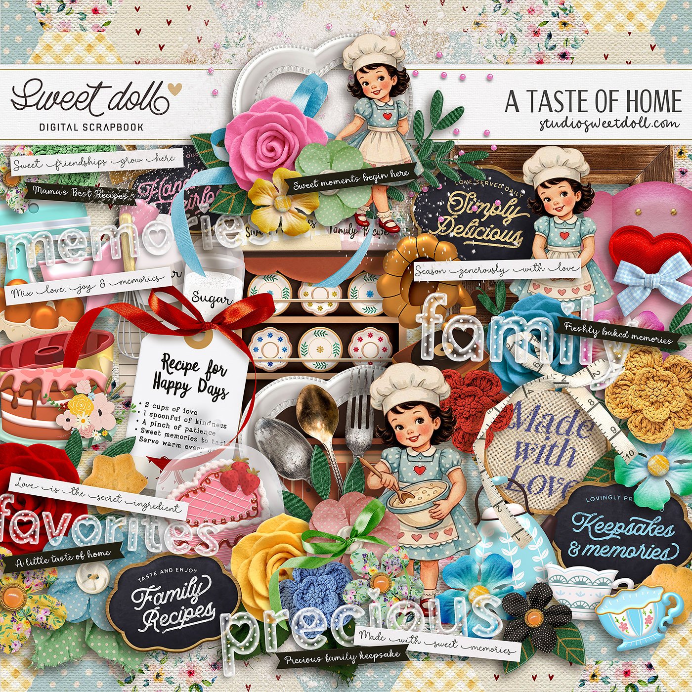 A Taste of Home {elements}