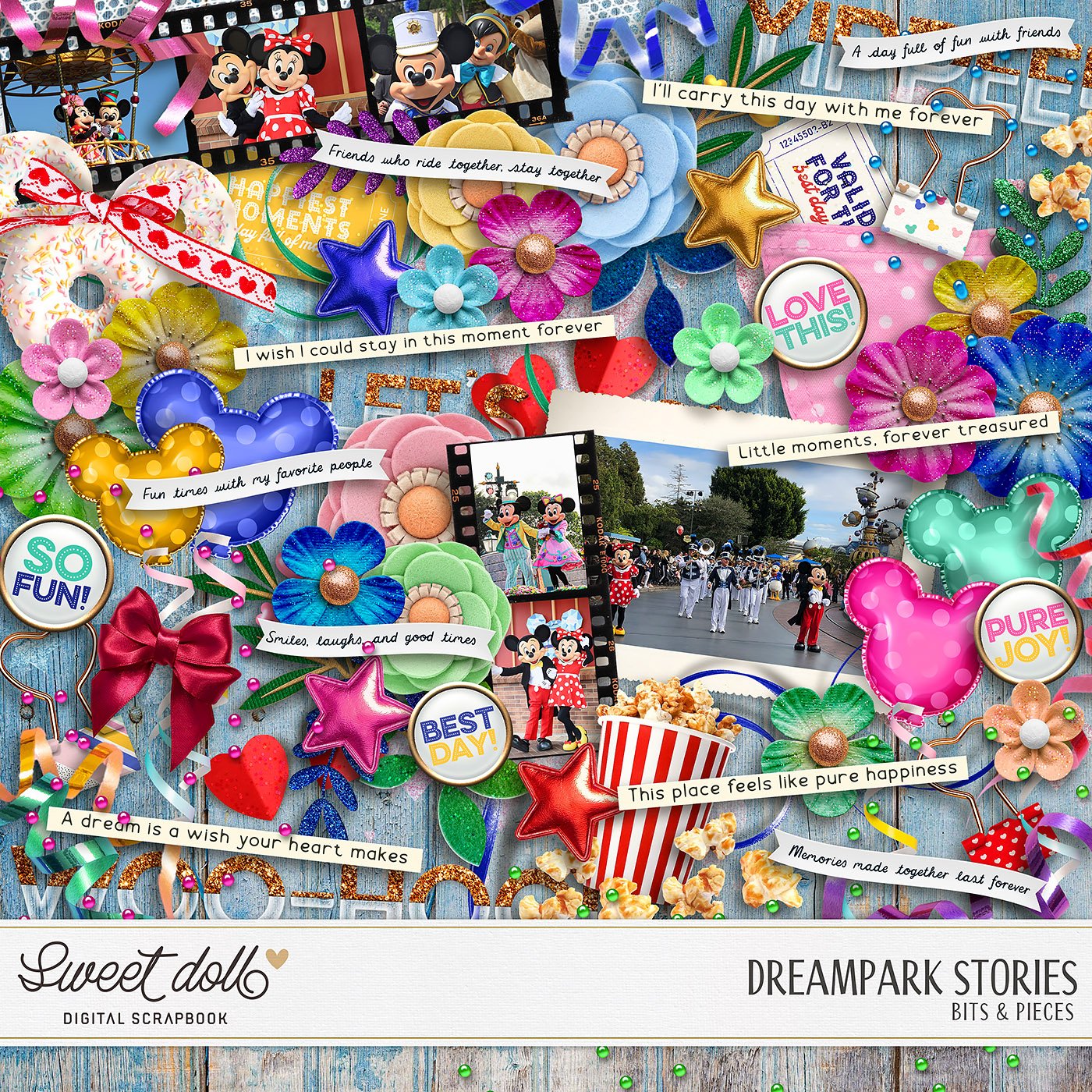 Dreampark Stories {bits & pieces}