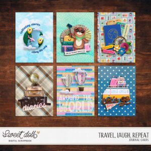 Travel, Laugh, Repeat {cards}