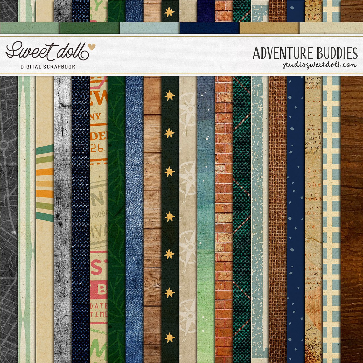 Adventure Buddies {papers}