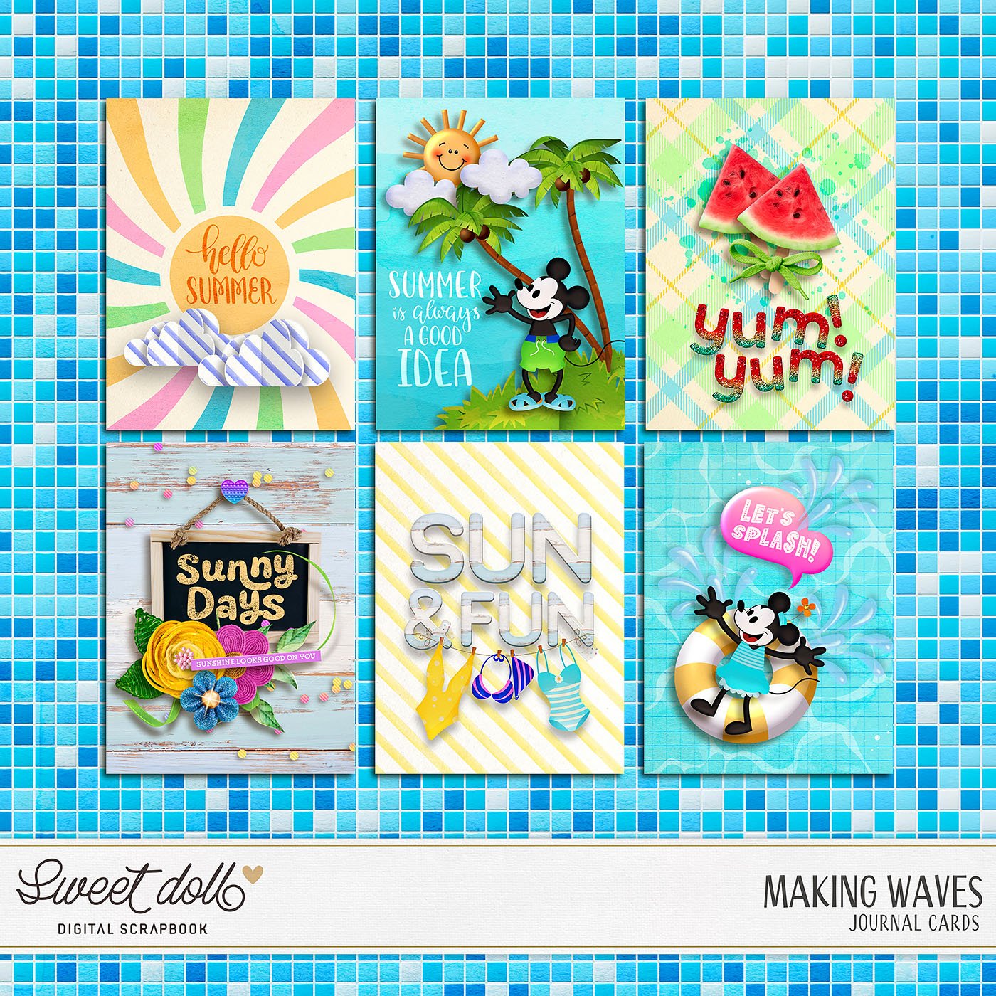 Making Waves {cards}