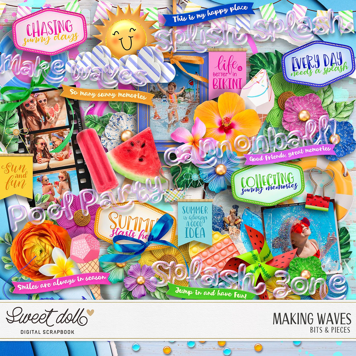 Making Waves {bits & pieces}