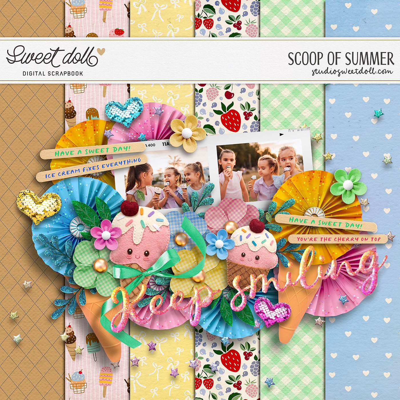Scoop of Summer {mini kit}