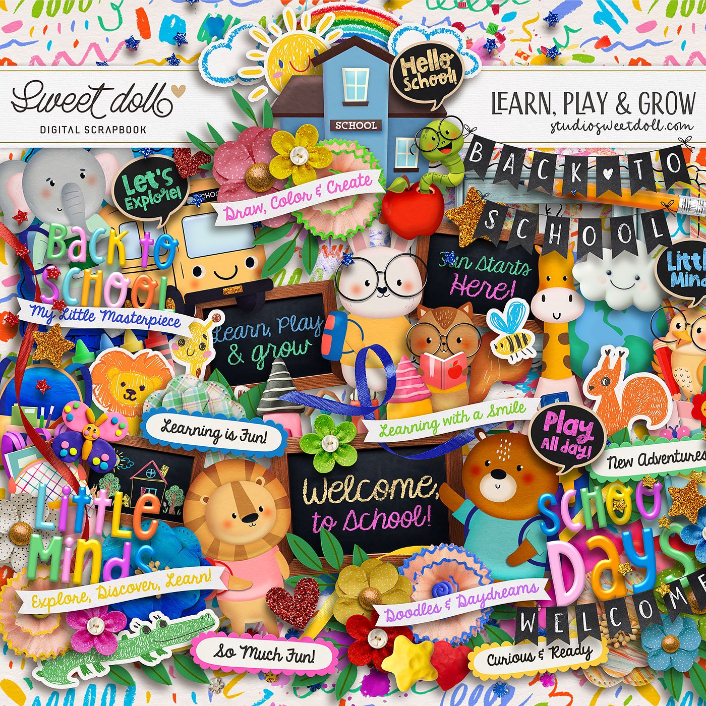 Learn, Play & Grow {elements}