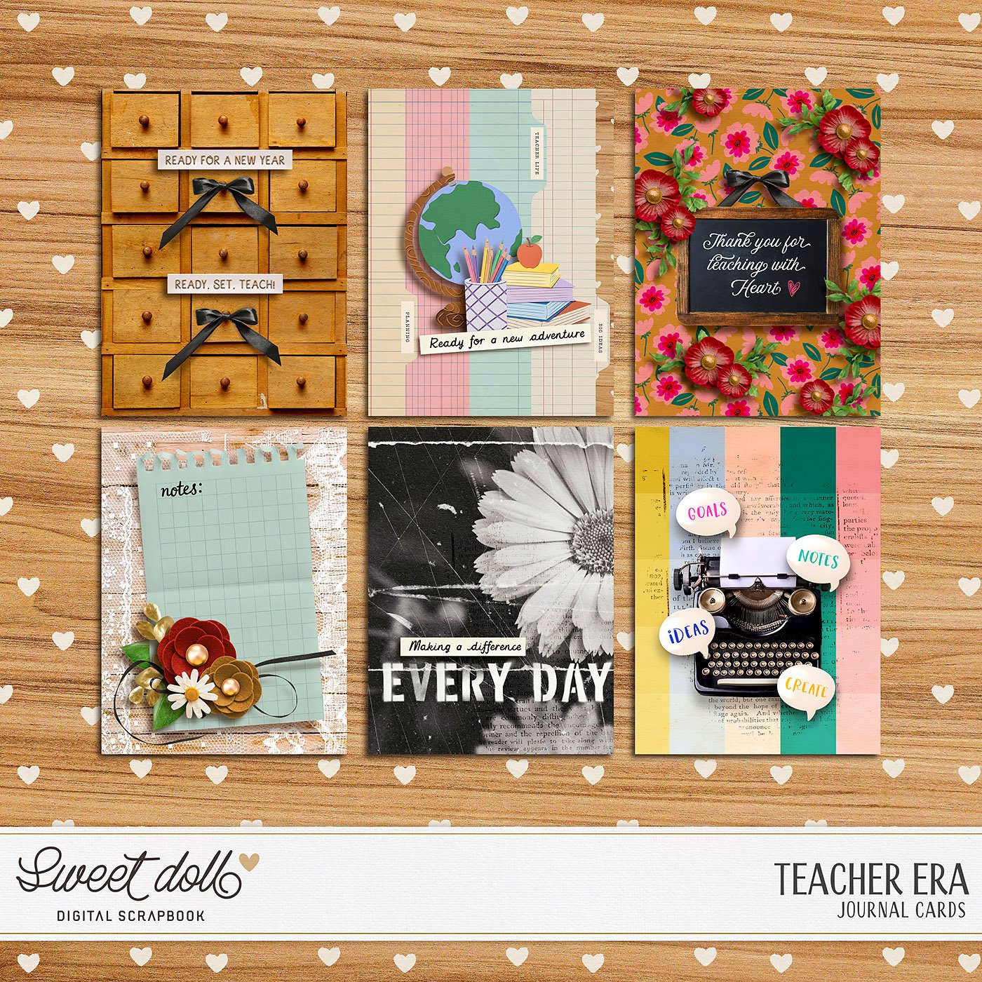 Teacher Era {cards}