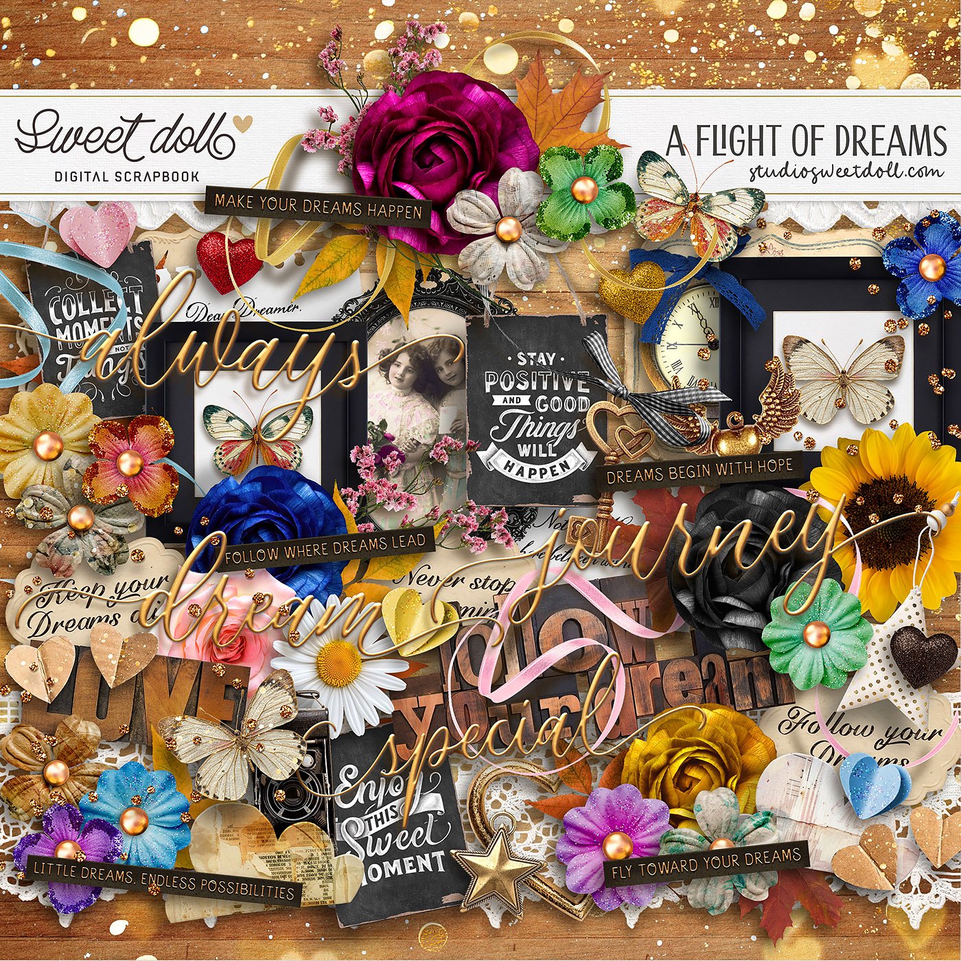 A Flight of Dreams {elements}