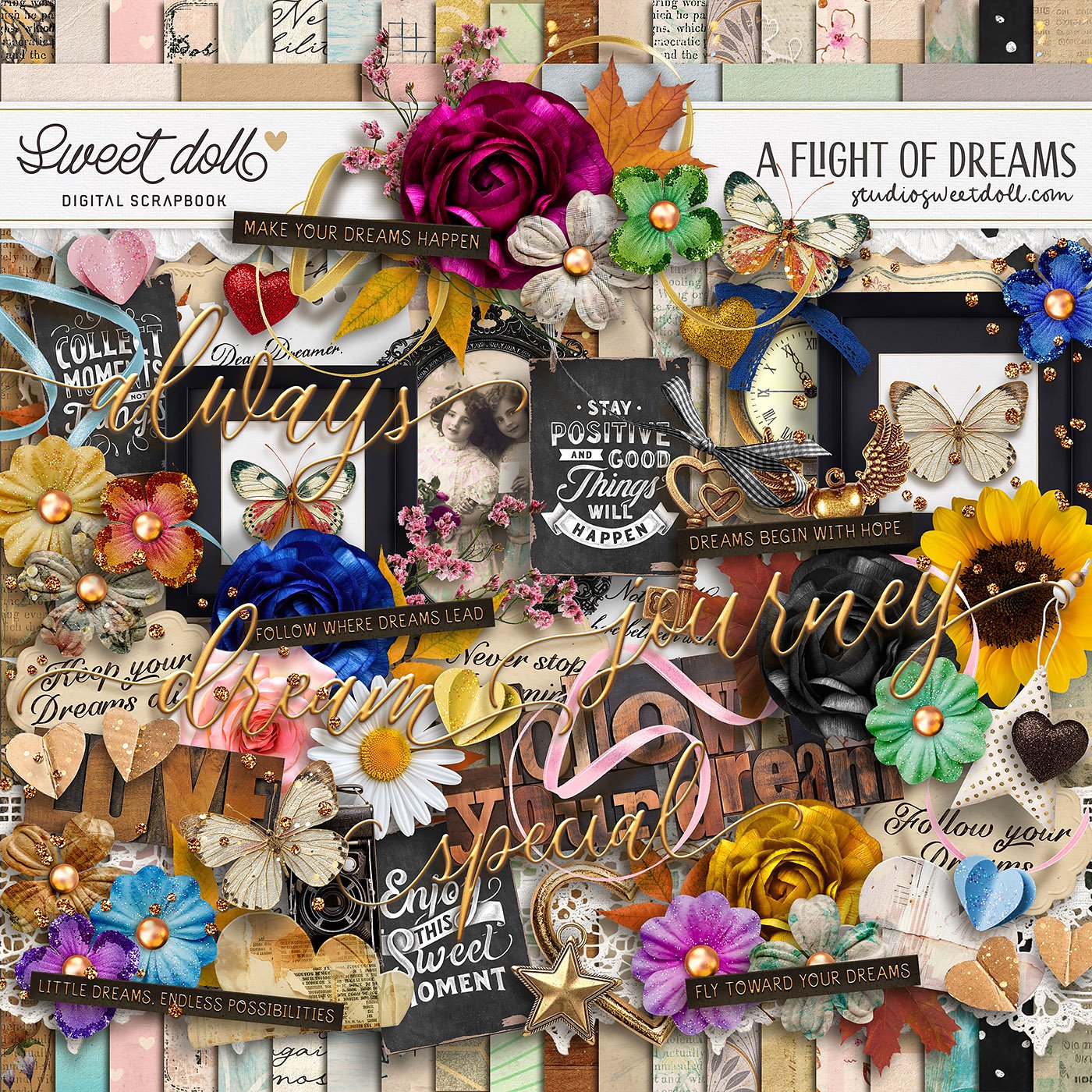 A Flight of Dreams {full kit}