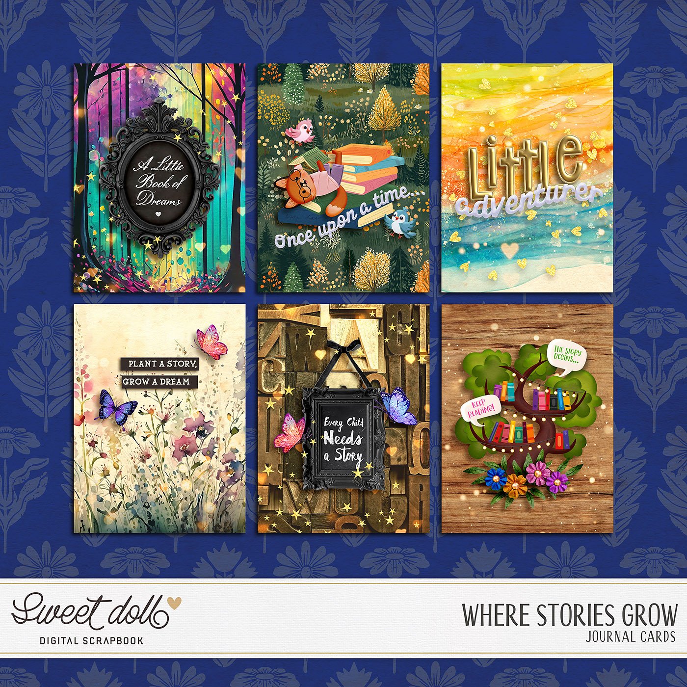 Where Stories Grow {cards}