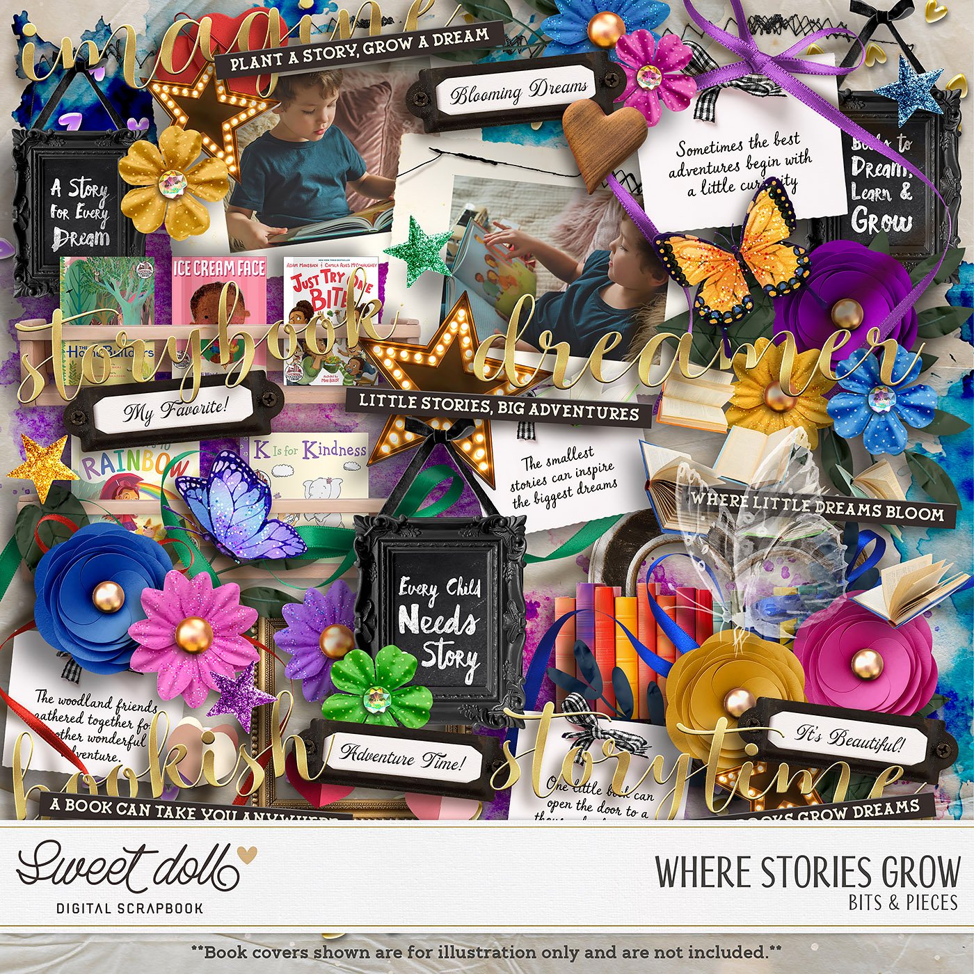Where Stories Grow {bits & pieces}