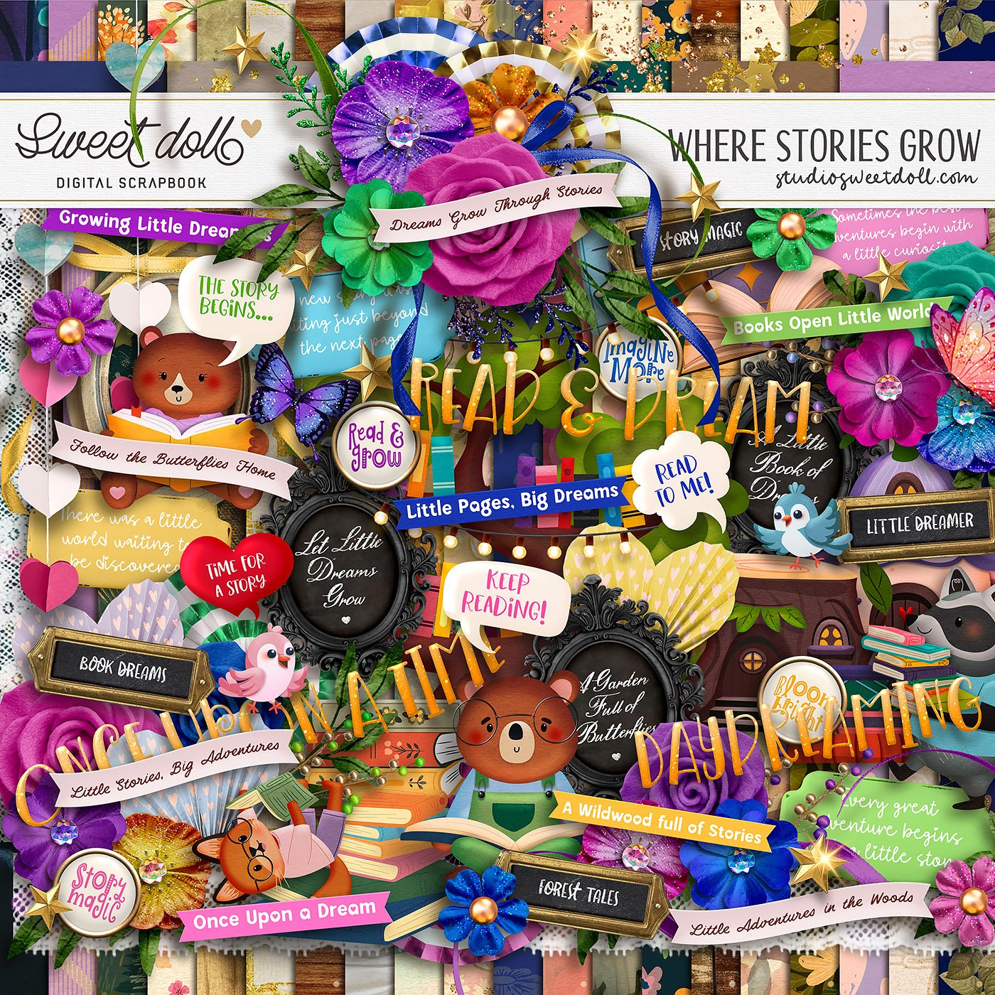 Where Stories Grow {full kit}