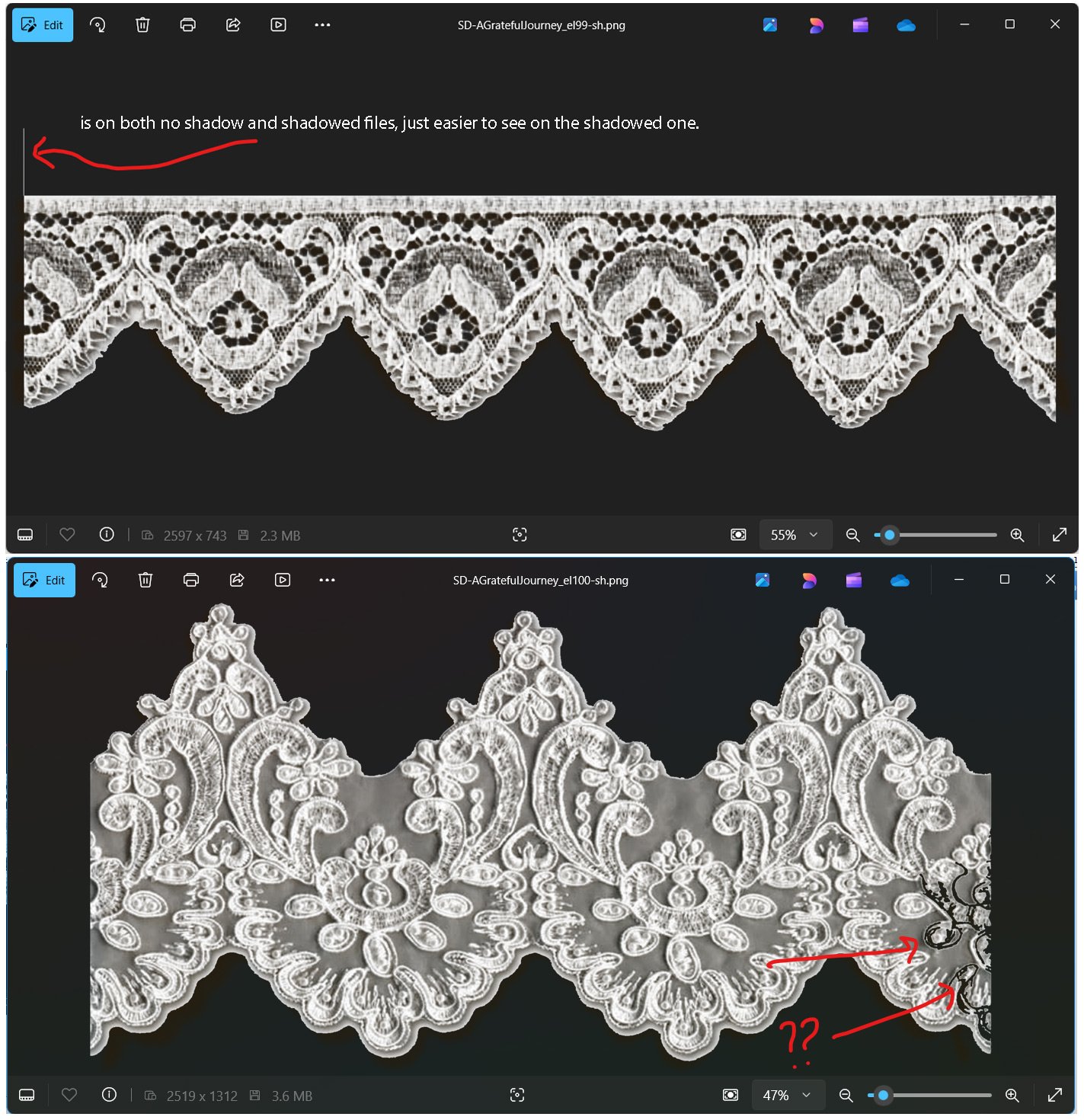 lace-element-problems