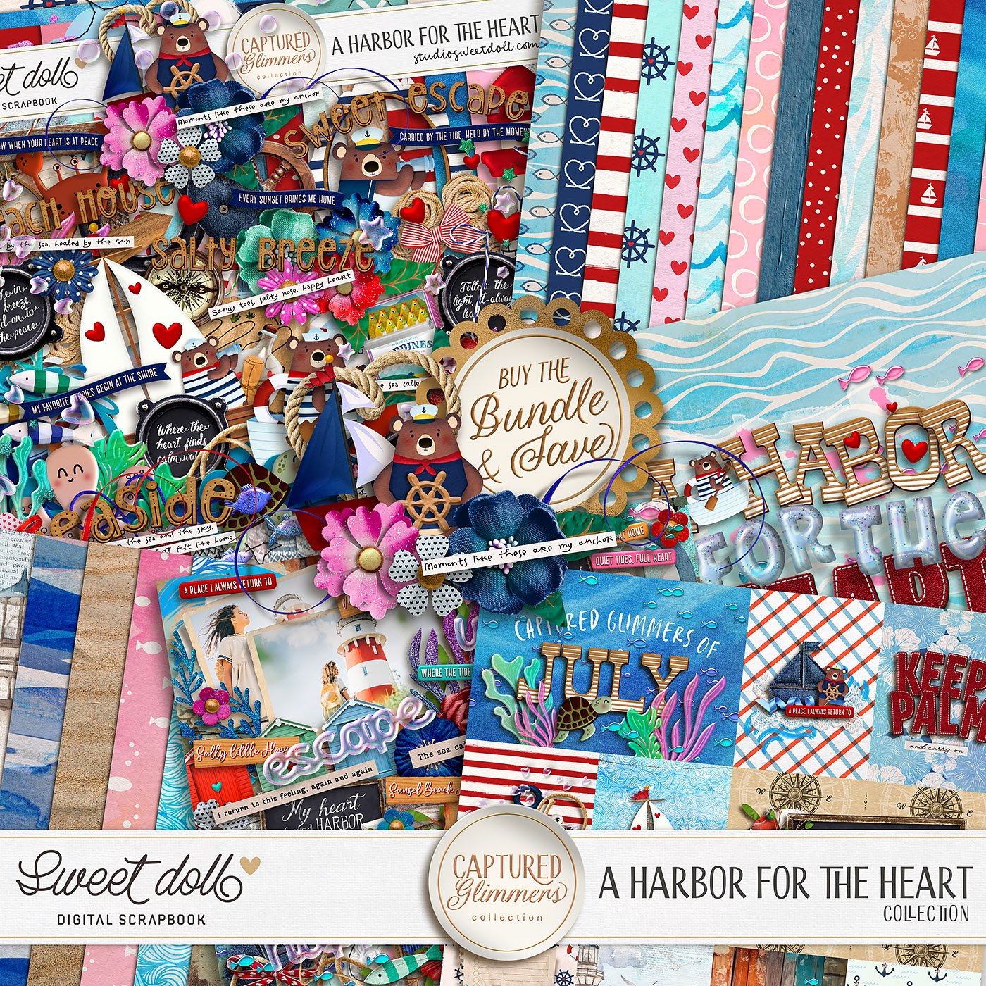 Captured Glimmers: A Harbor for the Heart {collection}
